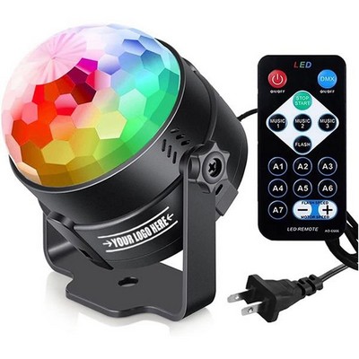 Sound Activated Remote Control LED Stage Lights