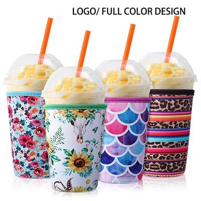 30oz Custom Reusable Neoprene Insulated Sleeve Cup Holder