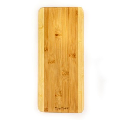 BergHoff Bamboo Long Rectangular Cutting Board, Two-Toned, 14.2X6X0.7"