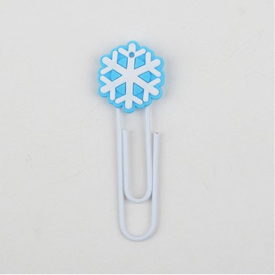 Custom Shape Christmas Bookmark Paper Clip Book Clip Paper Clamp Snowflake