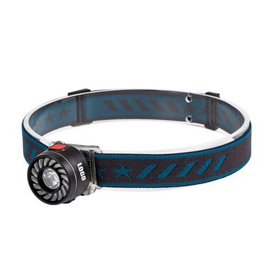 Round Turbo Shaped Rechargeable Head Flashlight Lamp