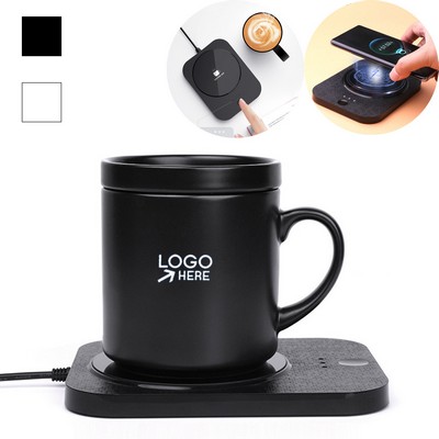 Smart Heating Mug With Wireless Charging