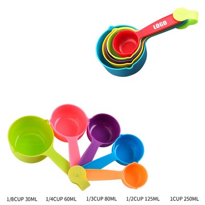 Assorted 5" 1 Measuring Cup w/Dual Pourers