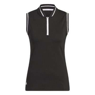 adidas Ladies Ultimate365 Zip Polo