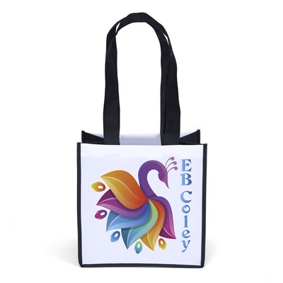Carol™ - Heavy-Duty Polyester Totes - Sublimation-1 Side (12" x 8" x 12")