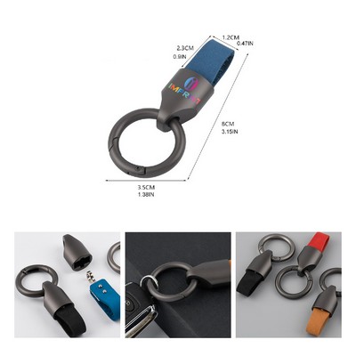 Genuine Leather Auto Key Holder