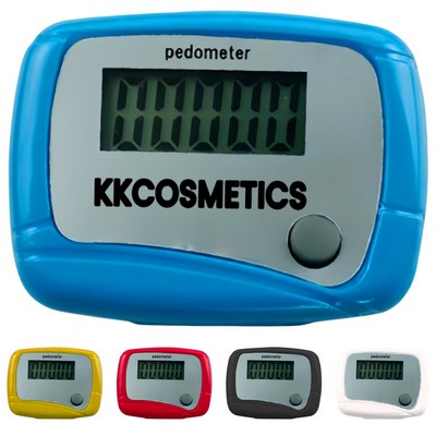 Compact Pedometer W/ LCD Display