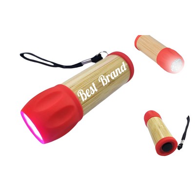 Bamboo LED Flashlight