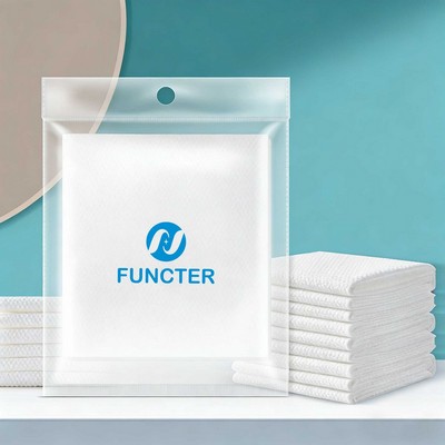 Disposable Bath Towel – Natural Wood Pulp Plant Fiber, Soft Highly Absorbent 31 x 23"