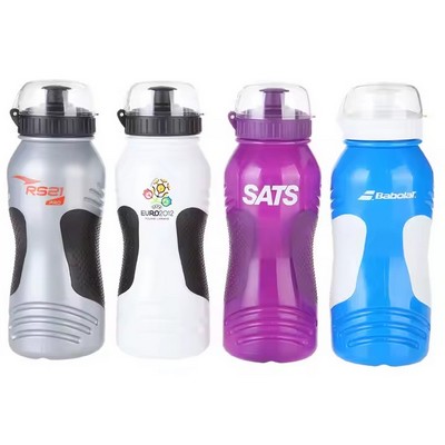 20 oz Squeeze Bike Water Bottle With A Lid