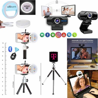 iBank ® Webcam with Microphone for Desktop or Laptop Computers