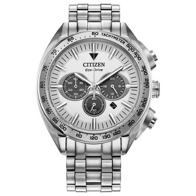 Citizen Watch Men's Sport Luxury Stainless Steel Bracelet Watch Silver-Tone Dial
