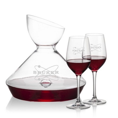 Woodbury Carafe & Lethbridge Wine