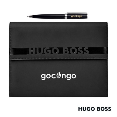 Hugo Boss® Ballpoint Pen & A5 Folder Set