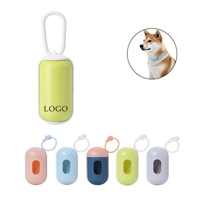 Pet Capsule Garbage Bin & Garbage Bag