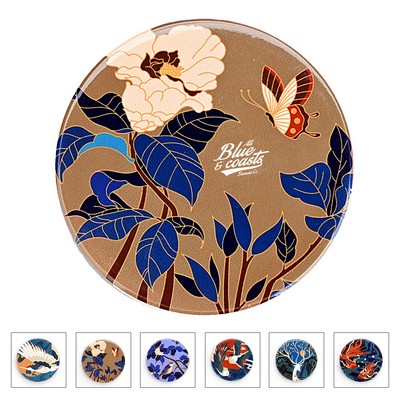 Moisture-Absorbing Ceramic Coaster