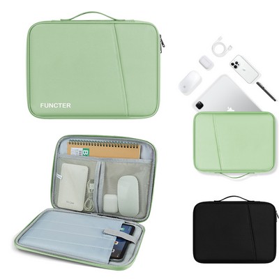 13" Laptop Bag Laptop Sleeve Electonics Organizer Bag With Carrying Handle