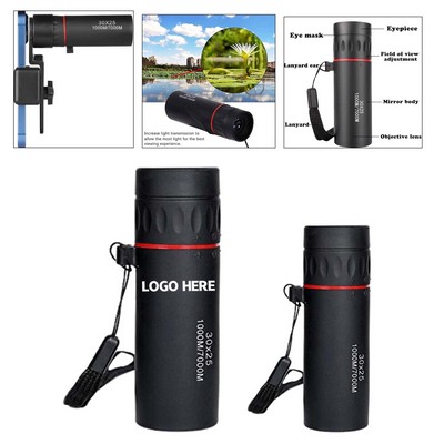 High-Definition Portable Outdoor Monocular Telescope