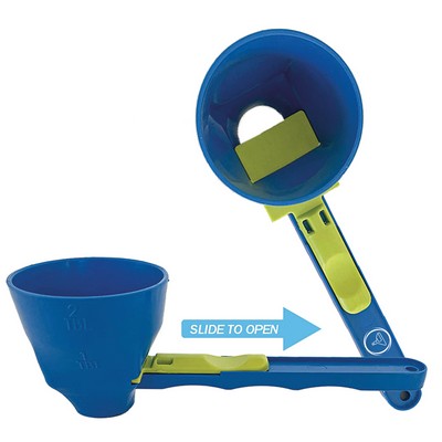 Mess Free Measuring Funnel Sliding Spoon