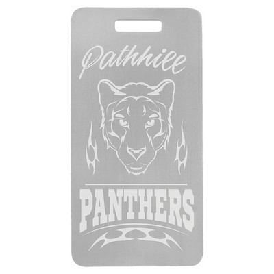 Anodized Aluminum Luggage Tag