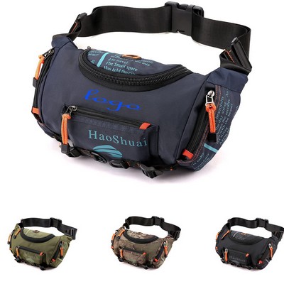 Waterproof Large Capacity Fanny Pack with Adjustable Strap