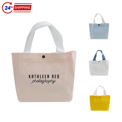 Eco-friendly Small Canvas Tote Bag