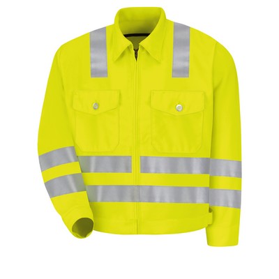 Red Kap Hi-Visibility - Men's Hi-Visibility Jacket Type R Class 2
