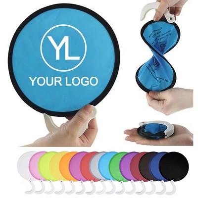 Foldable Twist Chill Mini Hand Fan w/ Pouch