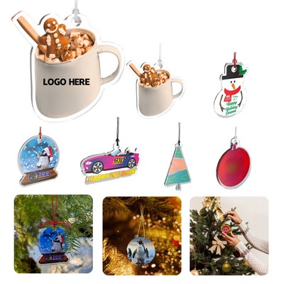 Vivid Color Thin Ornaments