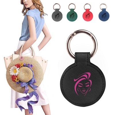 Leather Magnetic Hat Clip for Bag Travel Holder