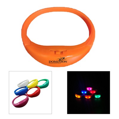 Voice-Activated LED Illumination Bracelet