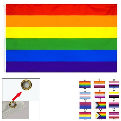 Rainbow Stripes Costume Cape Scarves