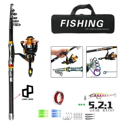 82.68" Carbon Luya Pole Luxury Set