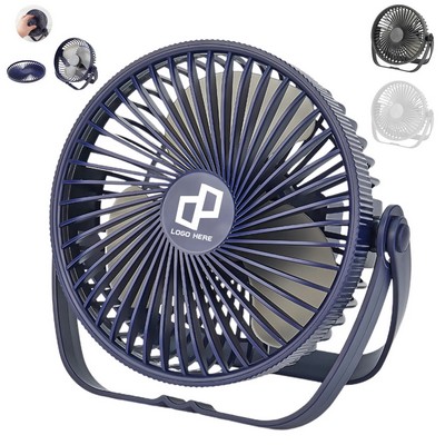 6" Portable Usb Small Table Fan