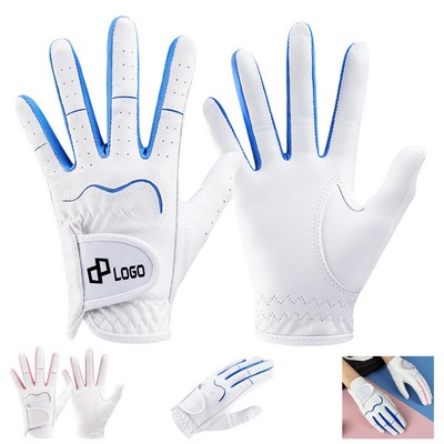 Lambskin Kid'S Wearable Breathable Golf Gloves Hands