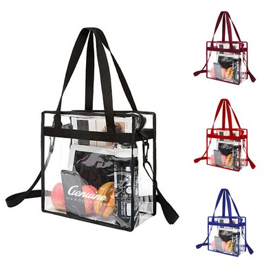 Clear Zip Tote Bag