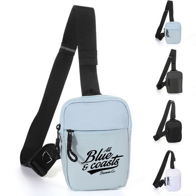 Nylon Waterproof Crossbody Fanny Pack
