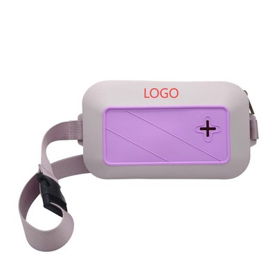 Silicone Pet Training Fanny Pack With Built-in Waste Bag Dispenser