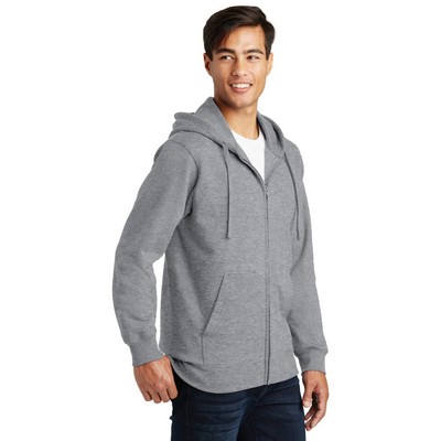 Port & Company Fan Favorite Fleece Full-Zip Hooded Sweatshirt