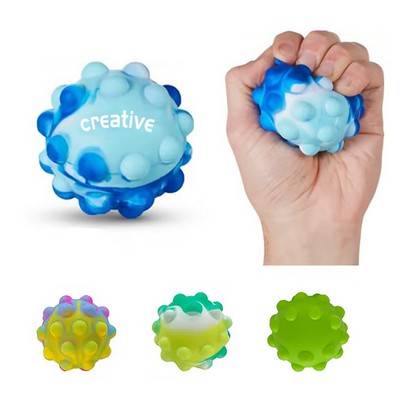 Custom 3D Push Pop Ball