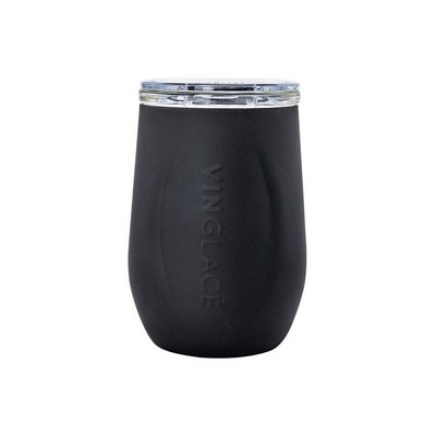 (Color:Black) Glass Lined Wine Glass