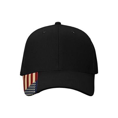 Kati Mesh Woven USA Flag Cap