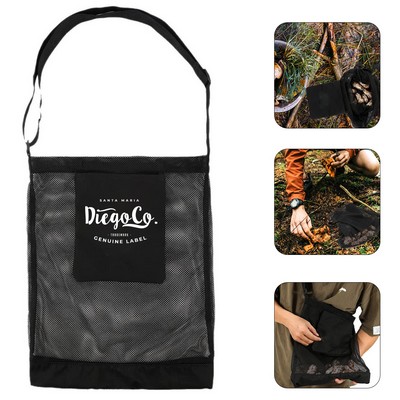Mesh Foraging Mushroom Bag with Solid Bottom Protection