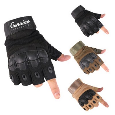 Windproof Fingerless Tactical Gloves