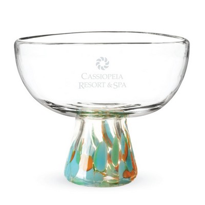 Twine Living® Viajar Wide Stemmed Recycled Margarita Glass, set of 2