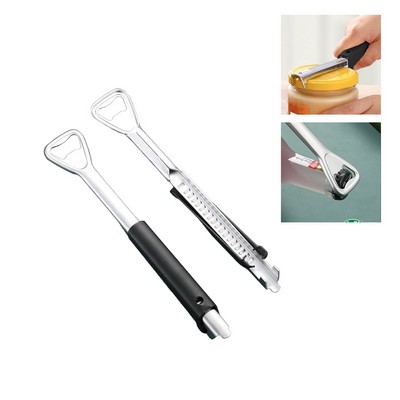Long Handle Stainless Steel Bottle Can Opener