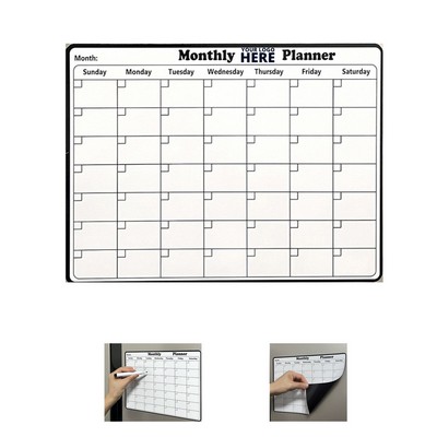 Monthly Magnetic Calendar Refrigerator