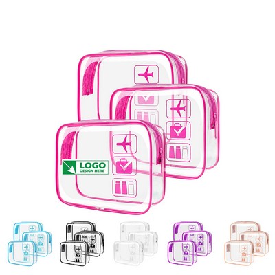 Travel Clear Makeup Bag