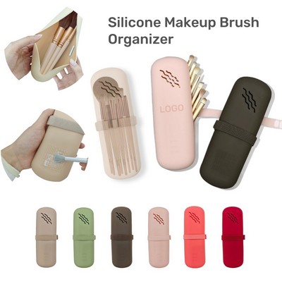 Silicone Makeup Brush Organizer
