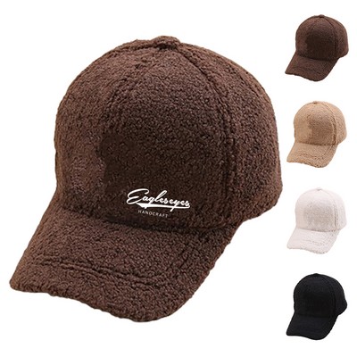 Winter Cozy Fleece Baseball Cap